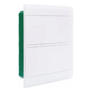 Quadro Distribuição Embutir 2 Fila 24 Disjuntores 277x277x68mm Opaca EZ9E3324 - Schneider Electric