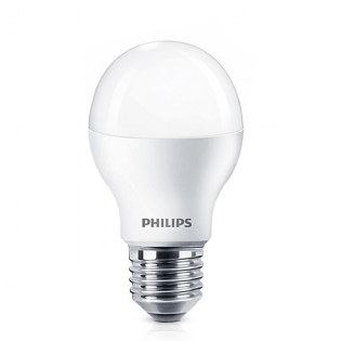 Lâmpada Led Bulbo A55 9,5W Bivolt E27 6500K Luz Branca - Philips