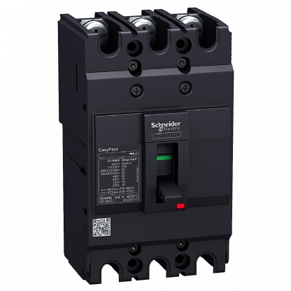 Disjuntor Caixa Moldada Tripolar 80A 18Ka 380/415V EZC100N3080 - Schneider Electric