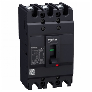 Disjuntor Caixa Moldada Tripolar 80A 18Ka 380/415V EZC100N3080 - Schneider Electric