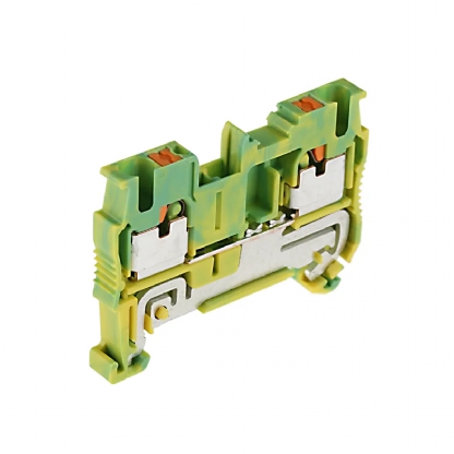 Conector Borne Passagem Terra 2 Conexões 2,50mm Verde/Amarela PT 2,5-PE - Phoenix