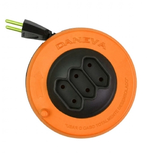 Extensão Pop Spin Pl 2X 0,75mm 5 Metros Preto - Daneva