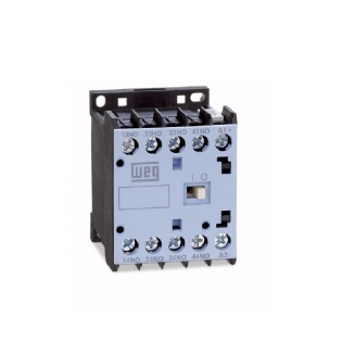 Contator Mini Auxiliar 10A 190-220V 4Na 50/60Hz CWCA0-40-00V26 - WEG