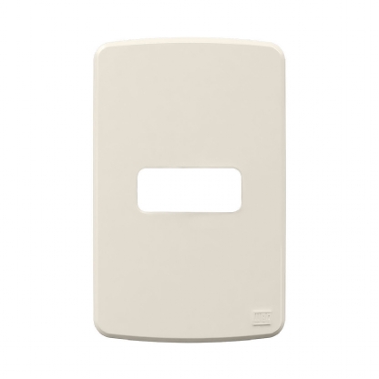 Placa Acabamento Horizontal 4X2 Composé Marfim - WEG