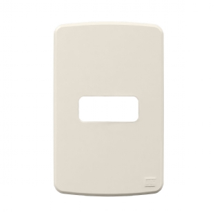 Placa Acabamento Horizontal 4X2 Composé Marfim - WEG