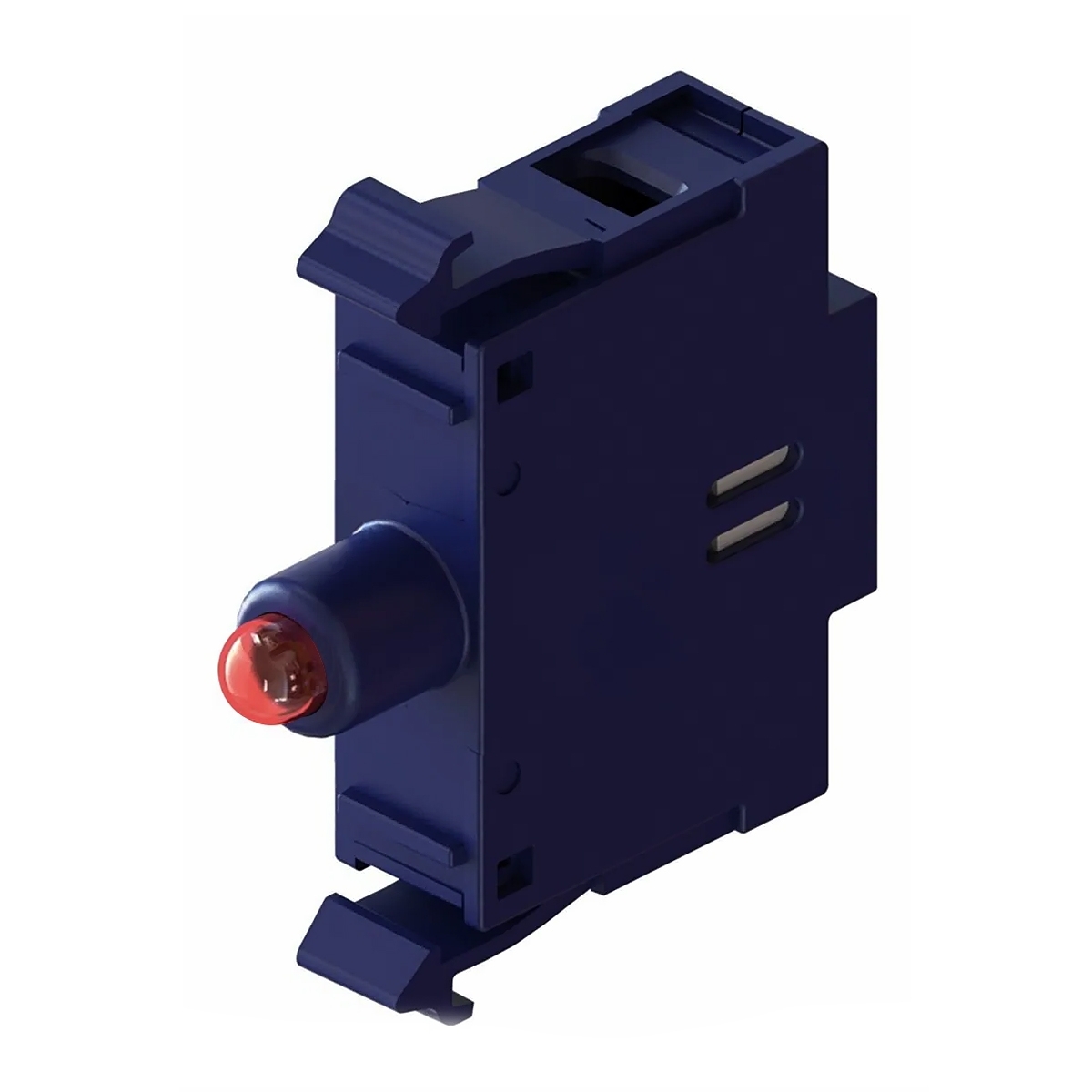 Bloco Contato Iluminado Led Para Botão Sinaleiro 110/130Vca/Cc Vermelho CSW-BIDLF-1E10 - WEG