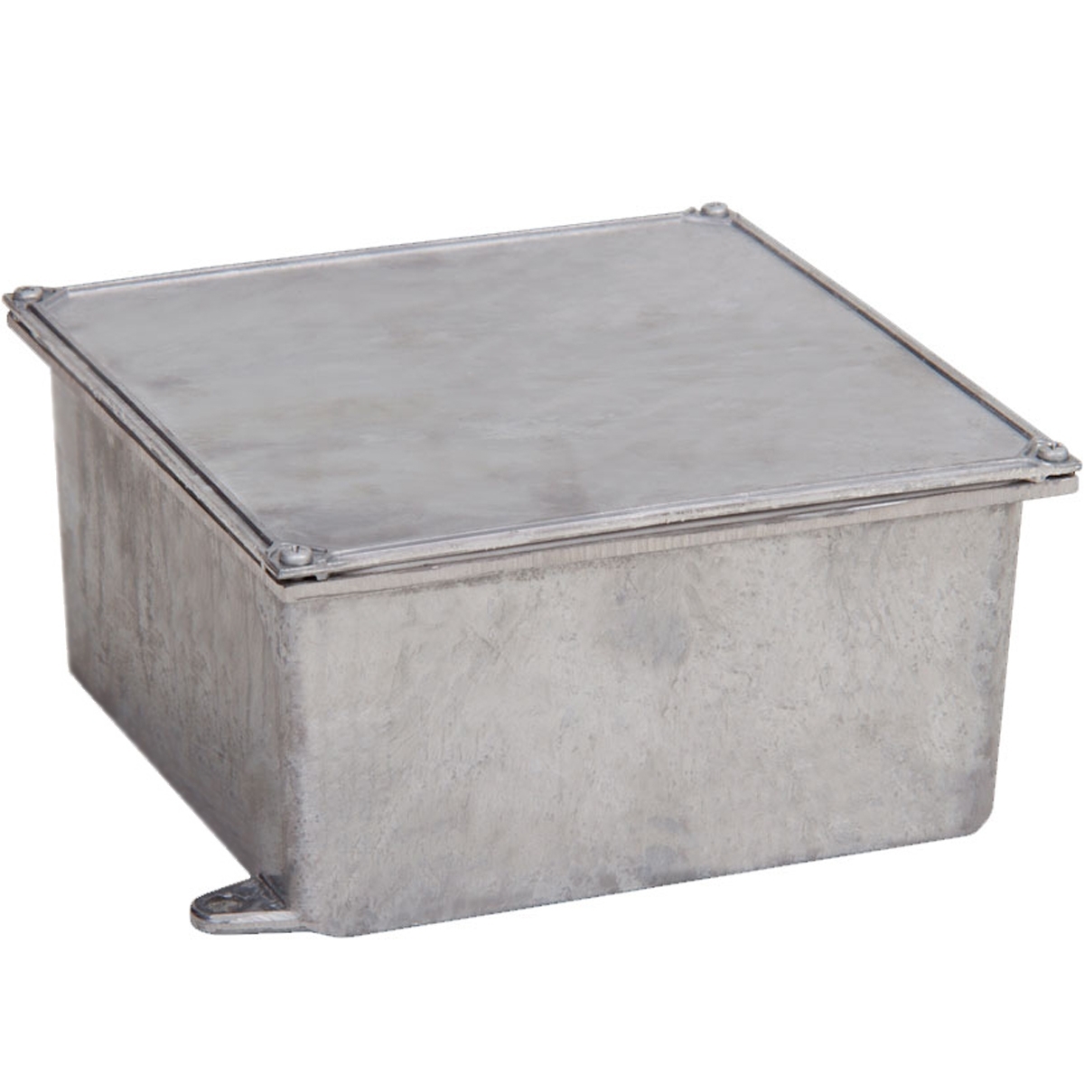 Caixa Passagem Alumínio Fundido Sobrepor 200X200X100mm Tampa Reversível - Wetzel