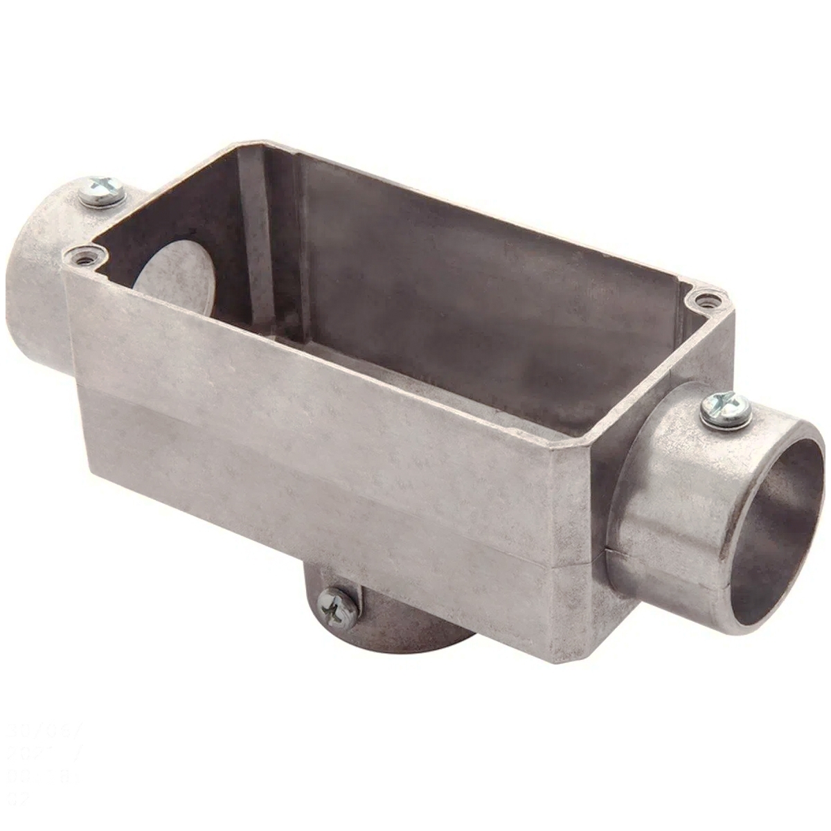 Condulete Alumínio Fixo Tipo Tb 1 Polegada Sem Rosca Sem Tampa Sem Vedação - Wetzel