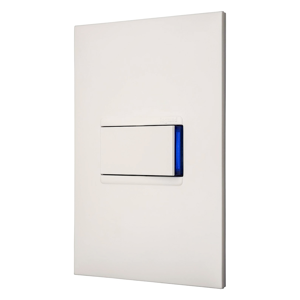 Conjunto 1 Interruptor Simples Horizontal 10A 4X2 Branco - Pialplus+