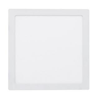 Luminária Painel Embutir Slim Led Quadrada 24W Bivolt 4000K Luz Branca 300x300mm - Bronzearte