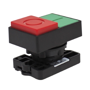 Botão Max Botton Duplo Com Manopla Saliente IP40 - Steck