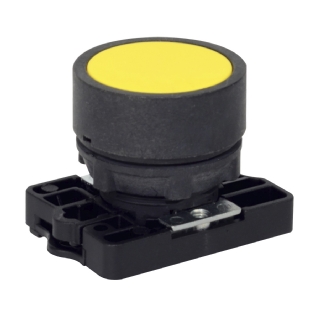 Botão Max Botton Impulso Normal Amarelo - Steck