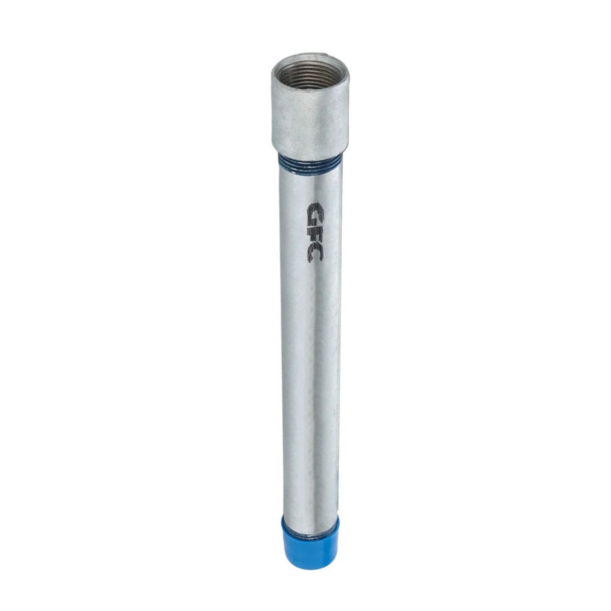 Eletroduto Aço Carbono Roscável Médio 4Pol Pré-Zincado Nbr 13057 (Br C/3M) P=1,55Mm Tpaz C/Luva - Eletroduto/Est
