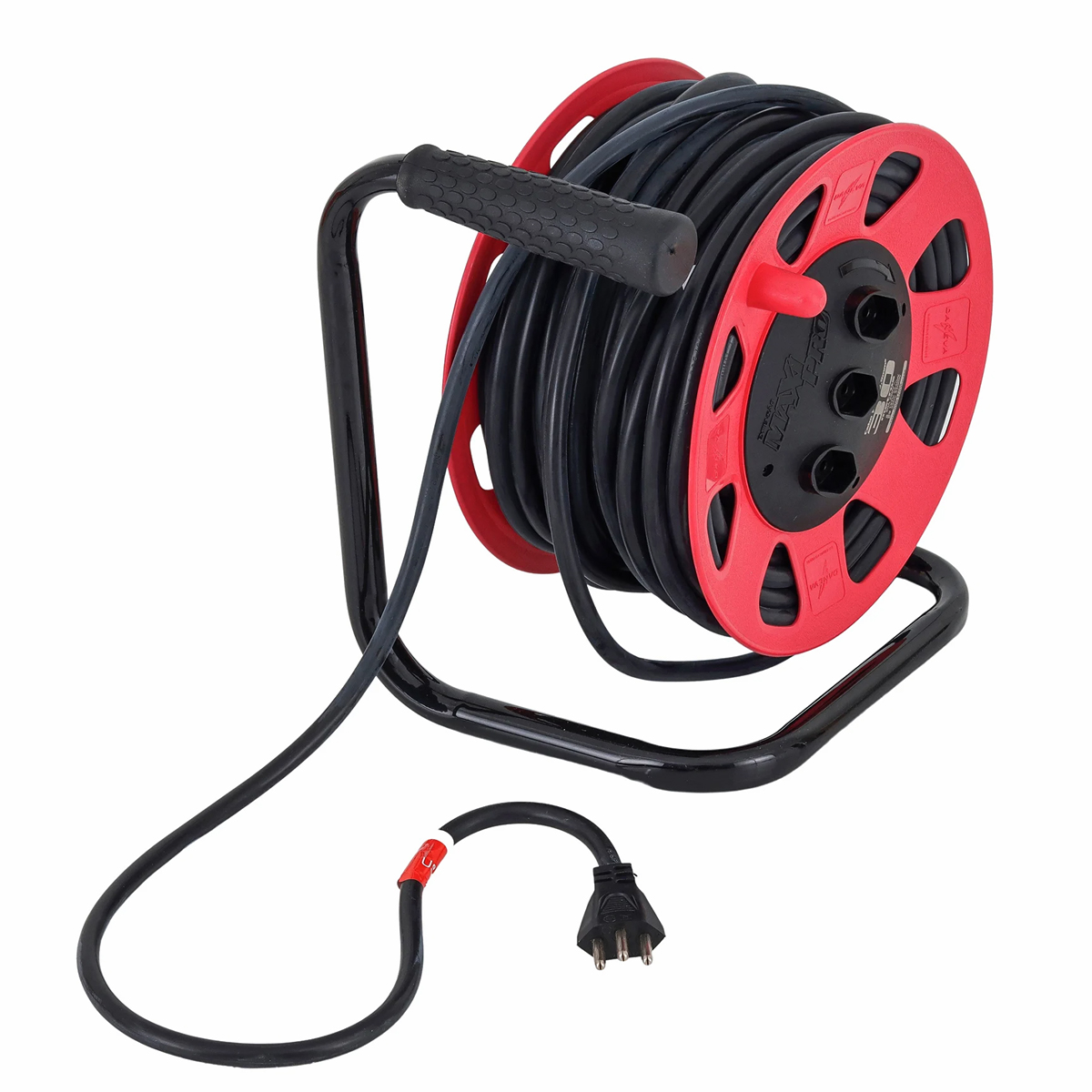 Extensão Maxi Pro Cabo Pp Circular 3x2,50Mm 30 Metros Vermelho 20A - Daneva