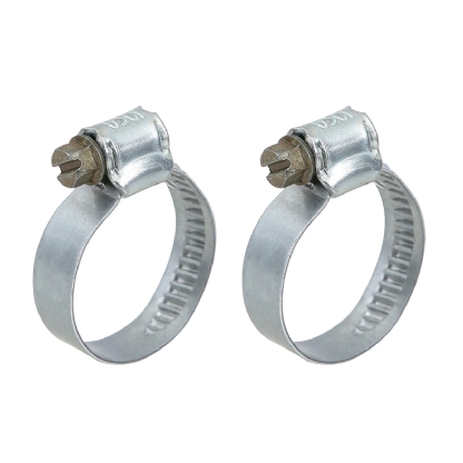 Cartela Abraçadeira Rosca Sem Fim 3/4x1 Polegadas 2 Unidades - SFixa - Sfixa