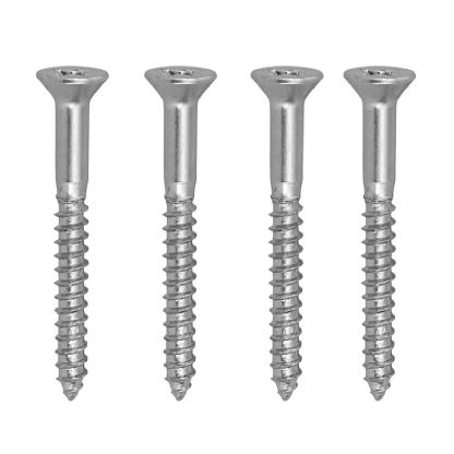 Cartela Parafuso Madeira Para Bucha N10 5,5x65 4 Unidades - Sfixa - Sfixa