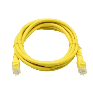 Cabo De Rede Patch Cord Amarela Cat6A Ftp 1 Metro Cabo De Conexão - Legrand/Conect