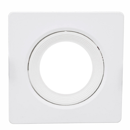 Luminária Spot Embutir Quadrado Branco Para Lâmpada Mr16 50W Gu10 - Exito