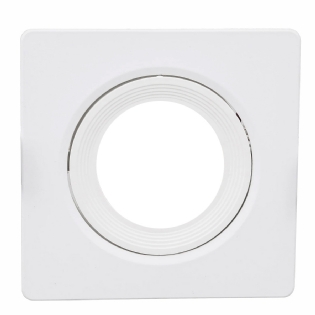 Luminária Spot Embutir Quadrado Branco Para Lâmpada Mr16 50W Gu10 - Exito