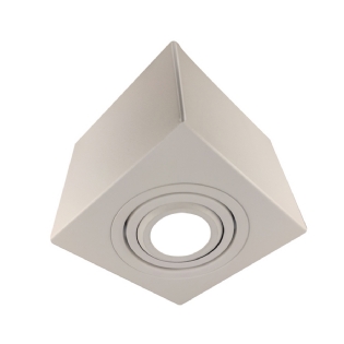 Luminária Spot Sobrepor Quadrada Branco Para Lâmpada Par20 50W E27 - Golight