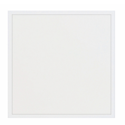 Luminária Painel Led Embutir Quadrado Alumínio Branco 40W Bivolt 4000K Luz Branca Difusor Policarbonato 60cm - Nvc