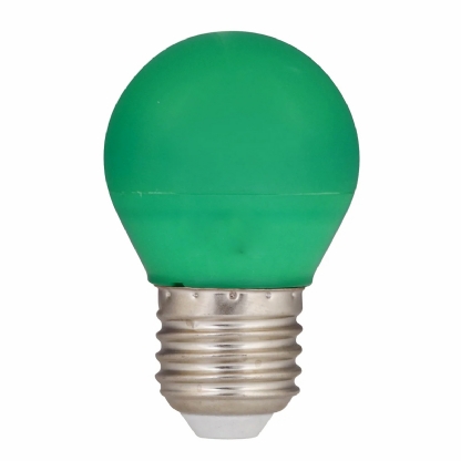 Lâmpada Led Bolinha G45 3W Bivolt E27 Verde - Opus