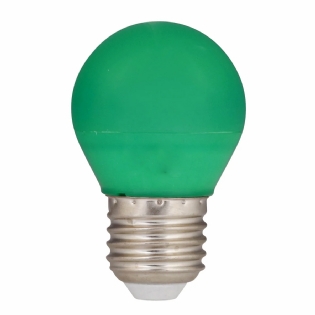 Lâmpada Led Bolinha G45 3W Bivolt E27 Verde - Opus