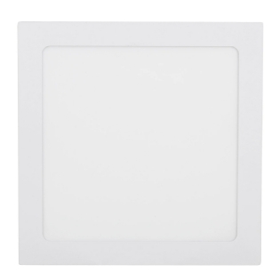 Luminária Painel Led Embutir Quadrado Em Policarbonato Branco 18W Bivolt 5000K Luz Branca Led Inside - Osram