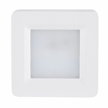 Luminária Spot Led Embutir/Sobrepor Quadrada 2W Bivolt 6500K Luz Branca - Pix