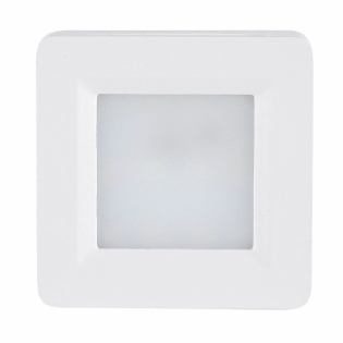 Luminária Spot Led Embutir/Sobrepor Quadrada 2W Bivolt 6500K Luz Branca - Pix