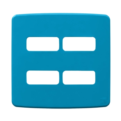 Placa Acabamento 4 Postos 4X4 Composé Azul - WEG