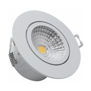 Luminária Spot Led Embutir Redonda 5W Bivolt 4000K Luz Neutra - Avant