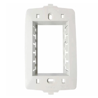 Suporte 3 Postos Horizontal 4X2 Recta - Blux