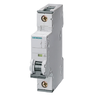 Disjuntor Mini Din Unipolar 2A Curva C 30Ka 230/400V 5SY61027 - Siemens