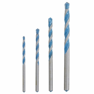 Jogo De Broca 4-5-6-8mm 4 Peças 2607018285-000 Multiconstruccion - Bosch