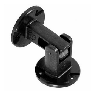 Fecho Fixador Em Pvc Preto Para Porta 2055-01- Sfixa - Sfixa