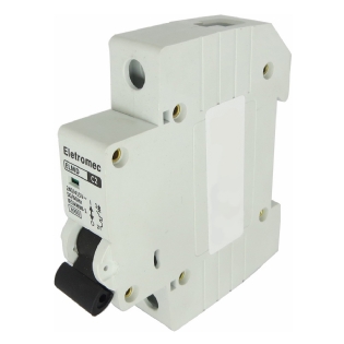 Disjuntor Mini Din Unipolar 2A Curva C 3Ka 230/400V ELMD-1C2 - Eletromec