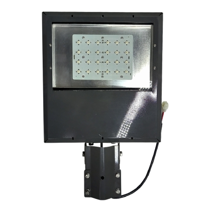 Luminária Pública Solar Led Preto 30W 12Vcc 6000K Luz Branca 5250Lm Difusor acrílico Ip66 - Sunlab