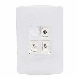 Módulo Variador Velocidade Para Ventilador E 2 Lâmpadas 127V - Pw