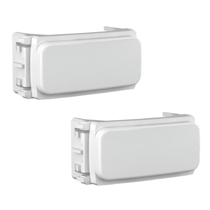Módulo Cego 2 Unidades Compose Branco - WEG