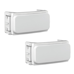 Módulo Cego 2 Unidades Compose Branco - WEG