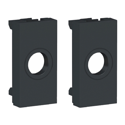 Módulo Saida De Fio 2 Unidades Orion Grafite - Schneider Electric