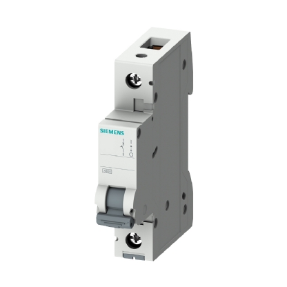 Disjuntor Mini Din Unipolar 20A Curva C 4,5Ka 220/380V 5SL11207MB - Siemens