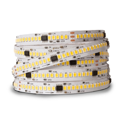 Fita Led 18W/M 24V Luz Branca 4000K 1400Lm/M Rolo Com 5 Metros - Bronzearte