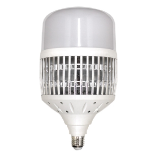 Lâmpada Led Bulbo Alta Potência T140 100W Bivolt E27 Ip20 6500K Luz Branca 50/60Hz 9000Lm 25000H High Bulbo Led - Bronzearte