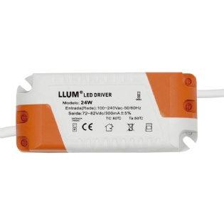 Driver Painel Led Slim/Sobrepor Home 24W Bivolt - Bronzearte