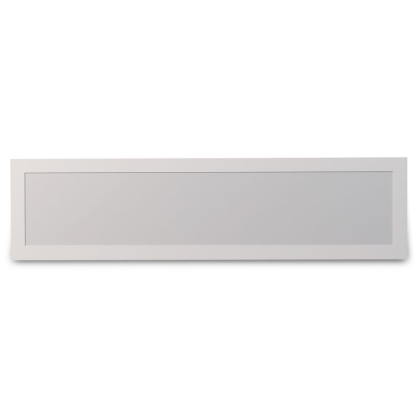 Luminária Painel Led Sobrepor Retangular Branco 30W Bivolt 6500K Luz Branca 2400Lm Difusor Acrílico - Bronzearte