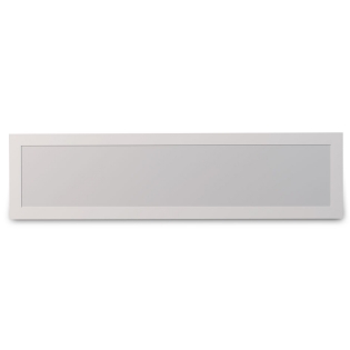 Luminária Painel Led Sobrepor Retangular Branco 30W Bivolt 6500K Luz Branca 2400Lm Difusor Acrílico - Bronzearte