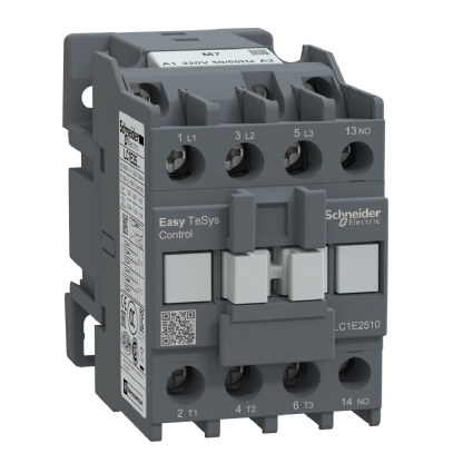 Contator Potencia Tripolar 25a 220Vca 1Na 50/60Hz LC1E2510M7 - Schneider Electric