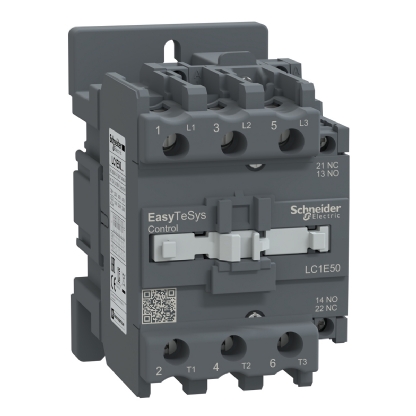 Contator Potência Tripolar 50A 220V 1Na+1Nf 50/60Hz LC1E50M7 - Schneider Electric